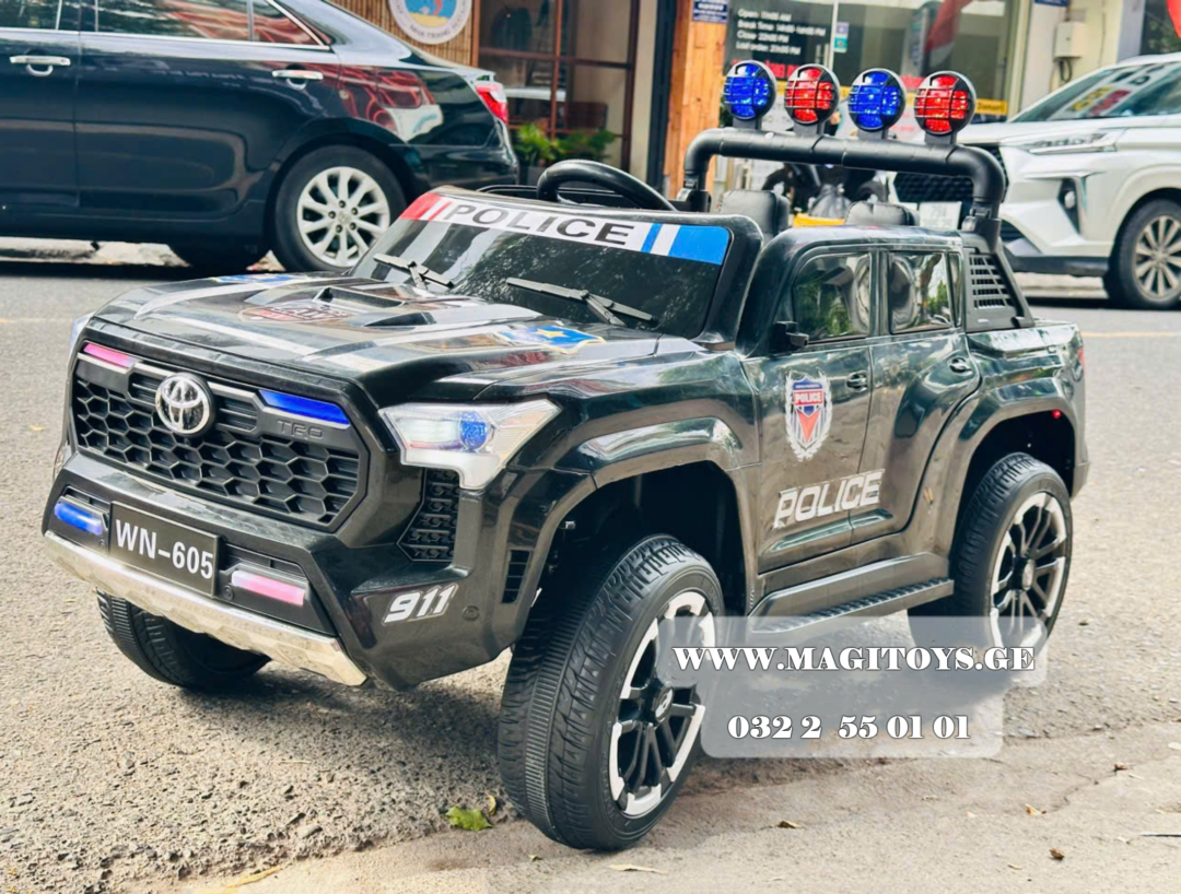 TOYOTA WN-605 კაუჩუკის საბურავებით/ტყავის სავარძლით