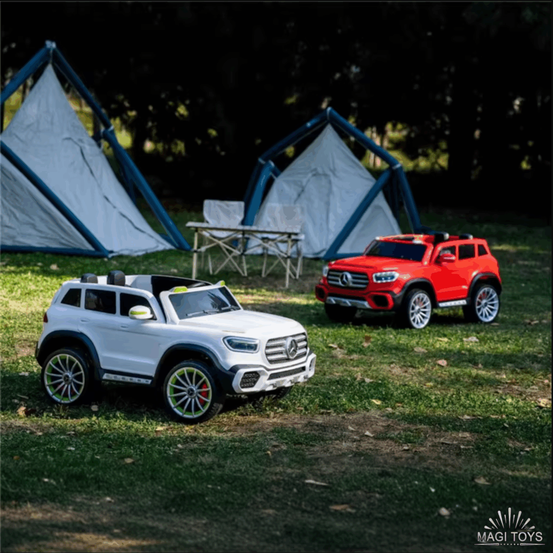 609-MERCEDESS 2 ადგილიანი/კაუჩუკის საბურავებით/ტყავის სავარძლით