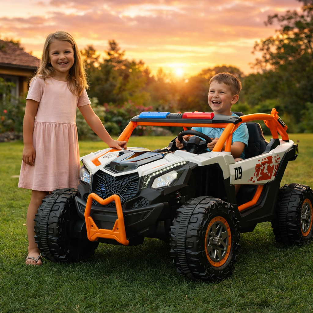 RX-908 კაუჩუკის საბურავებით/ტყავის სავარძლით