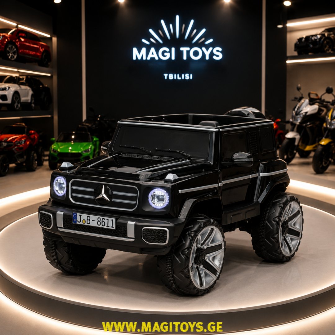 G-Class JB8611 კაუჩუკის საბურავებით/ტყავის სავარძლით