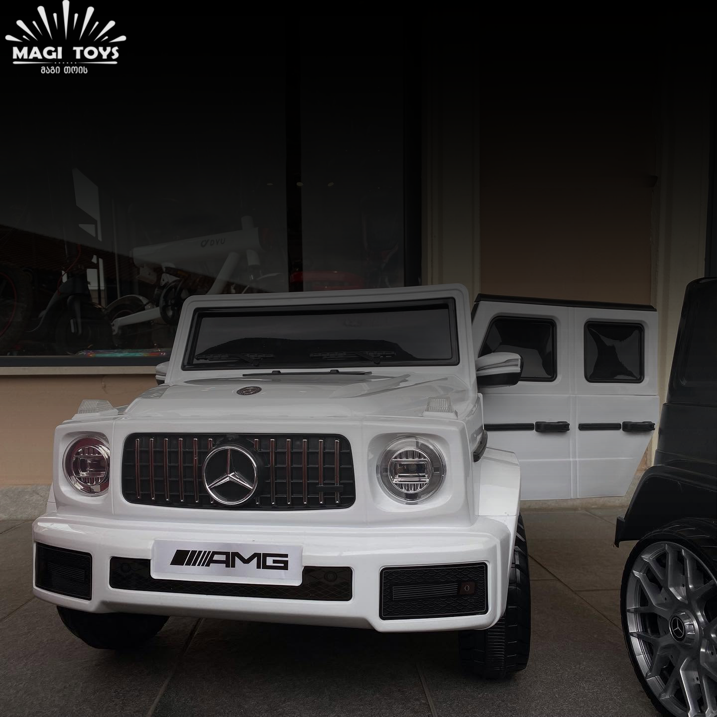 G-class V8 კაუჩუკის საბურავებით/ტყავის სავარძლით - Image 5