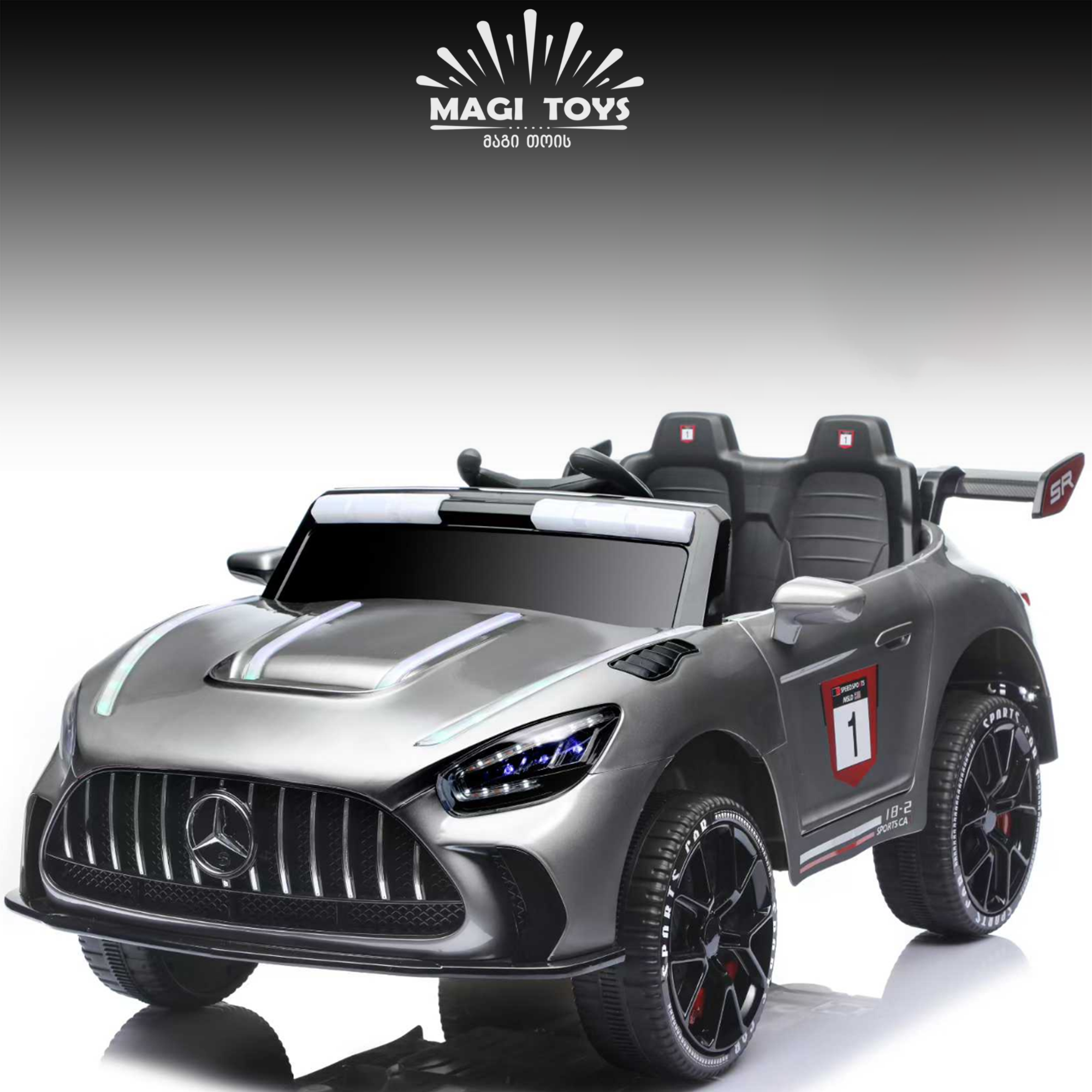 Mercedes-919 კაუჩუკის საბურავებით - Image 2