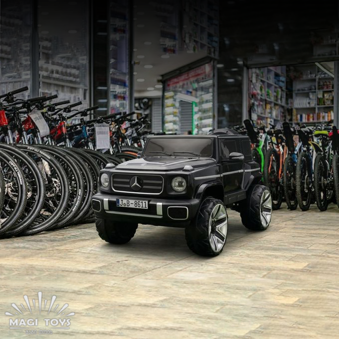 G-Class JB8611 კაუჩუკის საბურავებით/ტყავის სავარძლით - Image 2