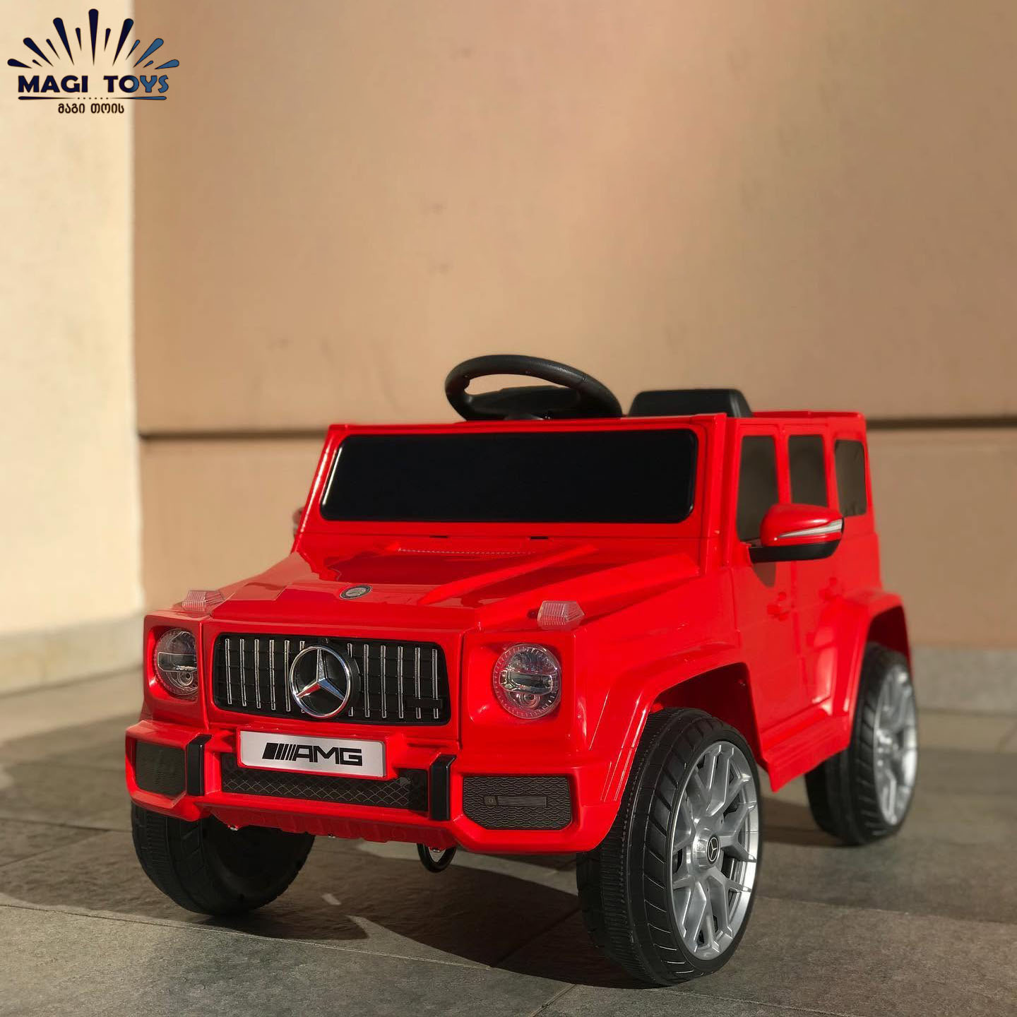 G-class V8 კაუჩუკის საბურავებით/ტყავის სავარძლით - Image 9