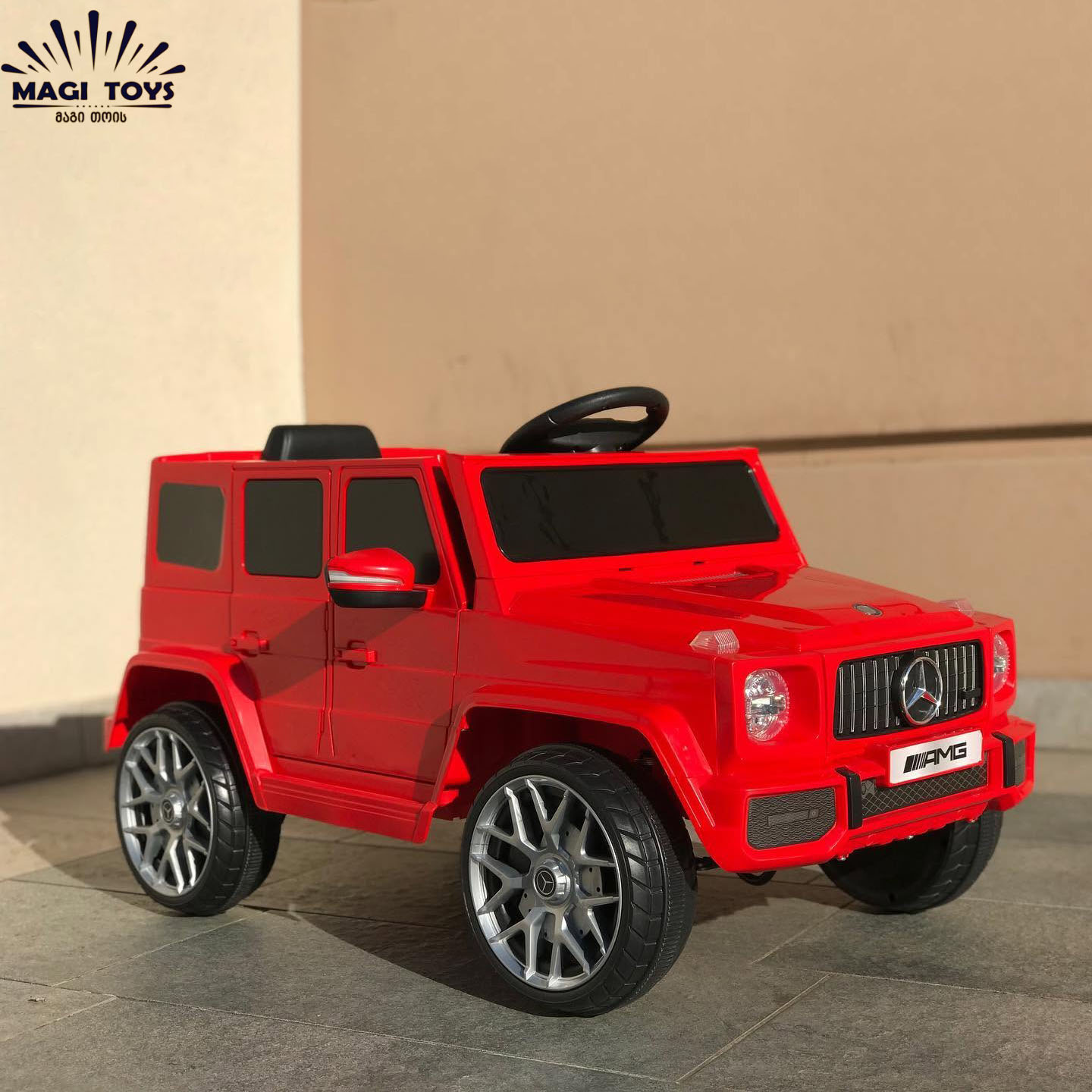 G-class V8 კაუჩუკის საბურავებით/ტყავის სავარძლით - Image 12