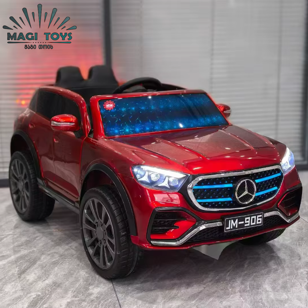 MERCEDES-906 კაუჩუკის საბურავებით/ტყავის სავარძლით