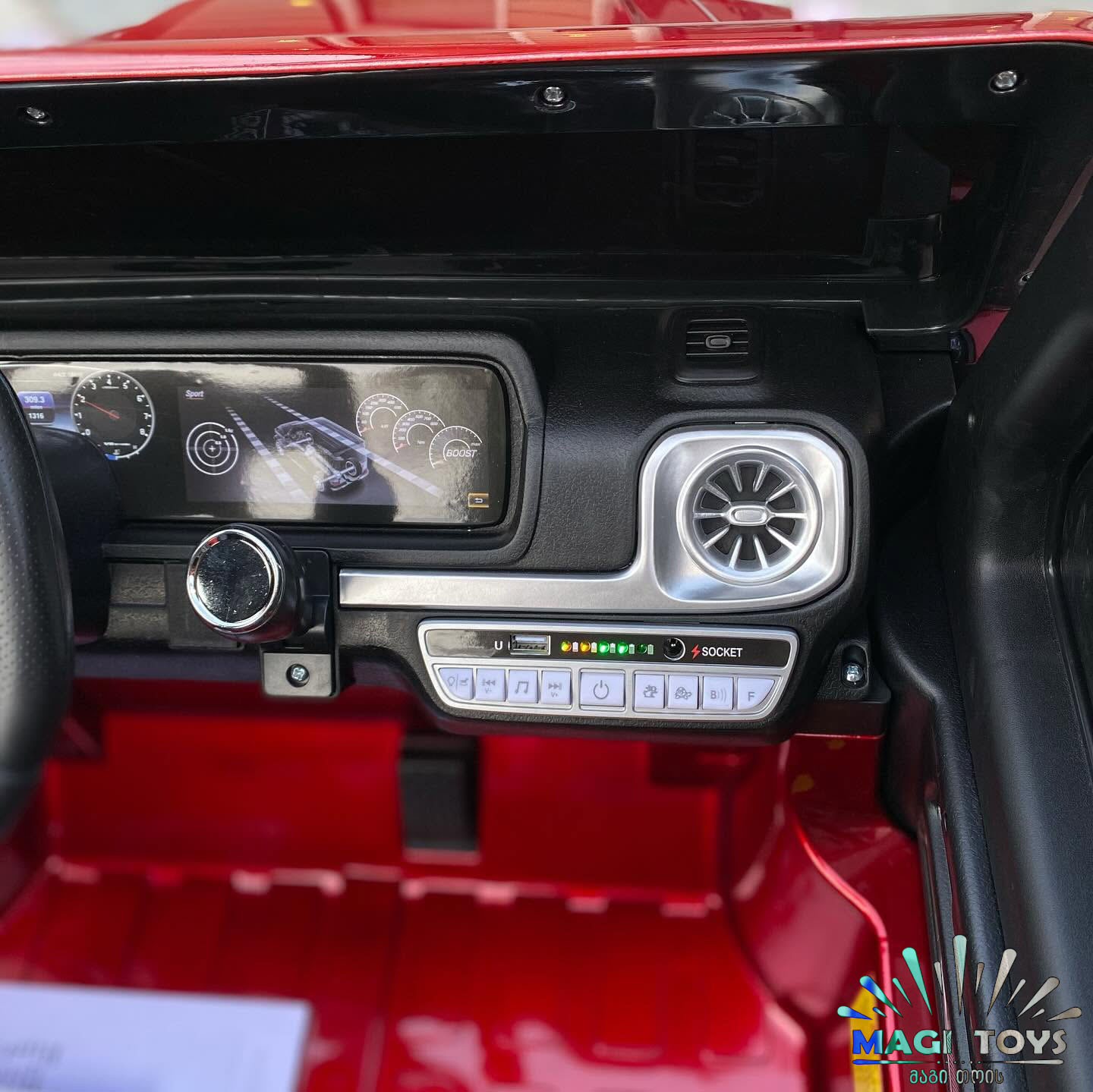 G-class 307 კაუჩუკის საბურავებით/ტყავის სავარძლით/2 ადგილიანი - Image 3