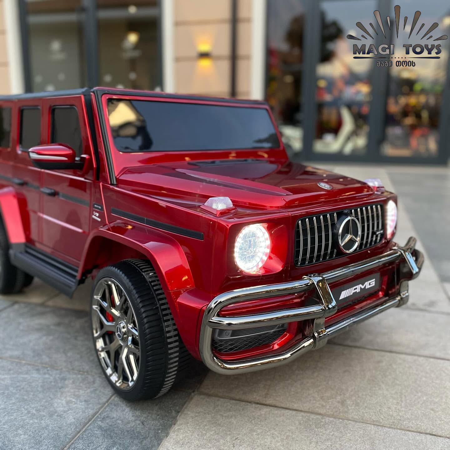 G-class 307 კაუჩუკის საბურავებით/ტყავის სავარძლით/2 ადგილიანი - Image 4
