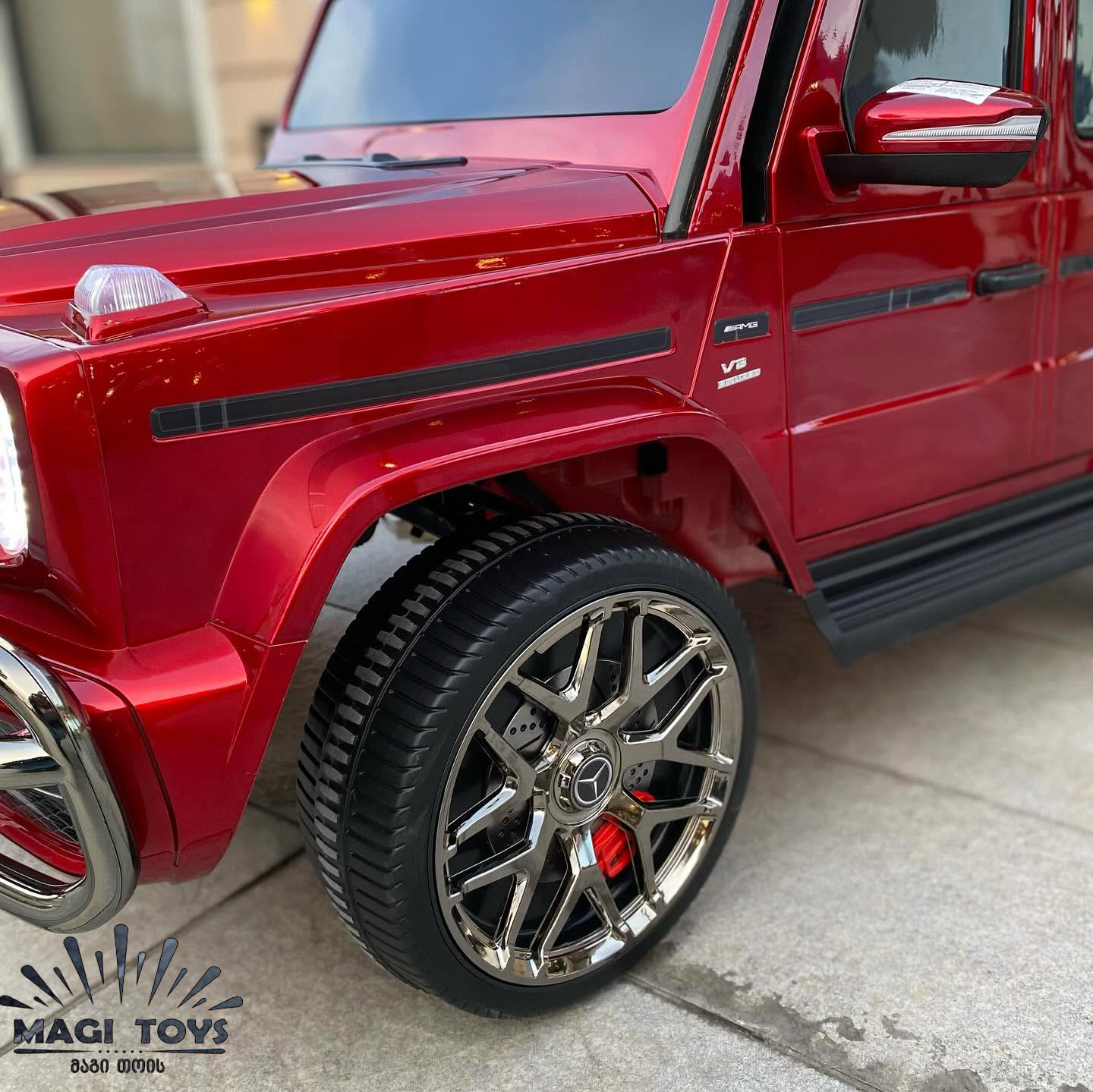 G-class 307 კაუჩუკის საბურავებით/ტყავის სავარძლით/2 ადგილიანი - Image 9