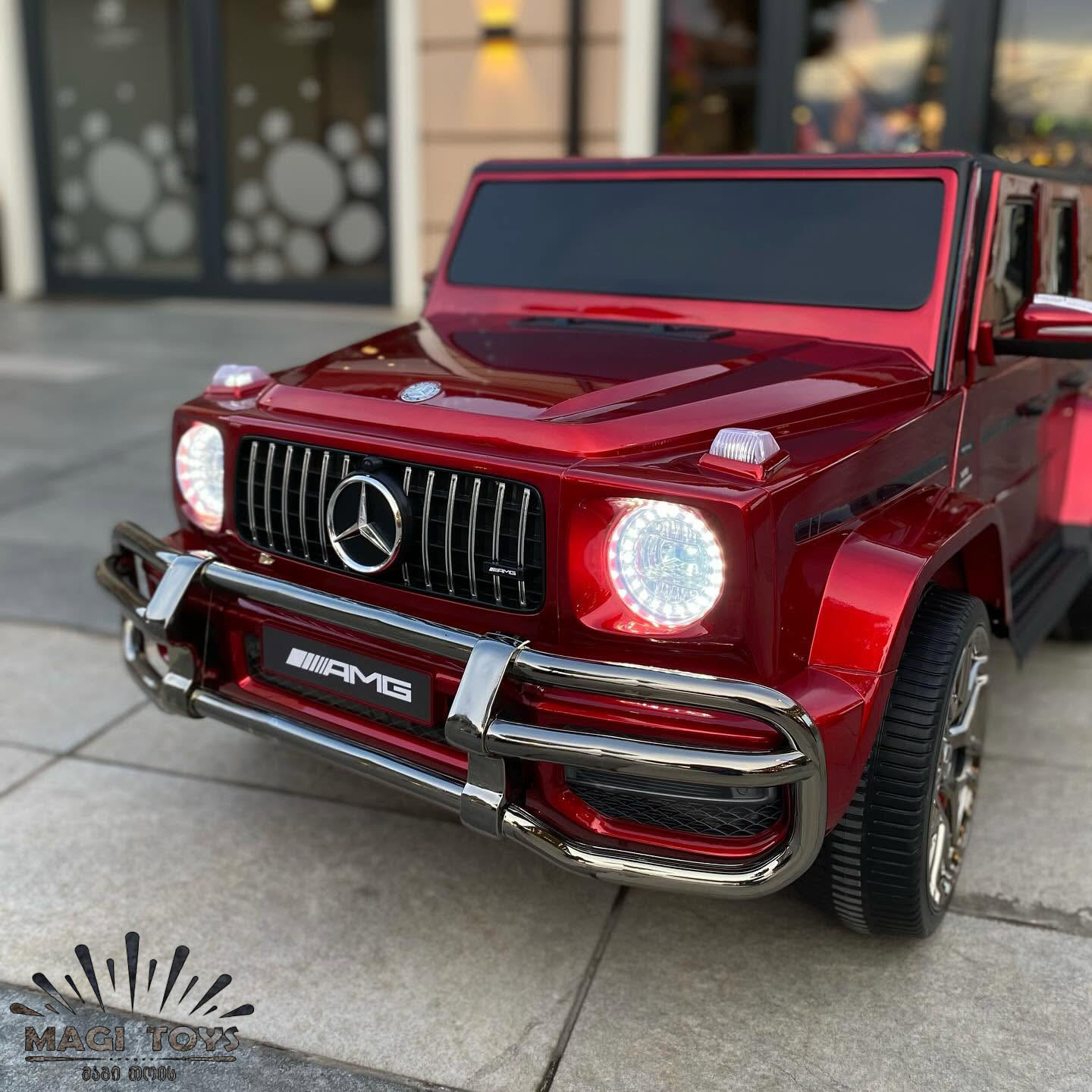 G-class 307 კაუჩუკის საბურავებით/ტყავის სავარძლით/2 ადგილიანი - Image 10