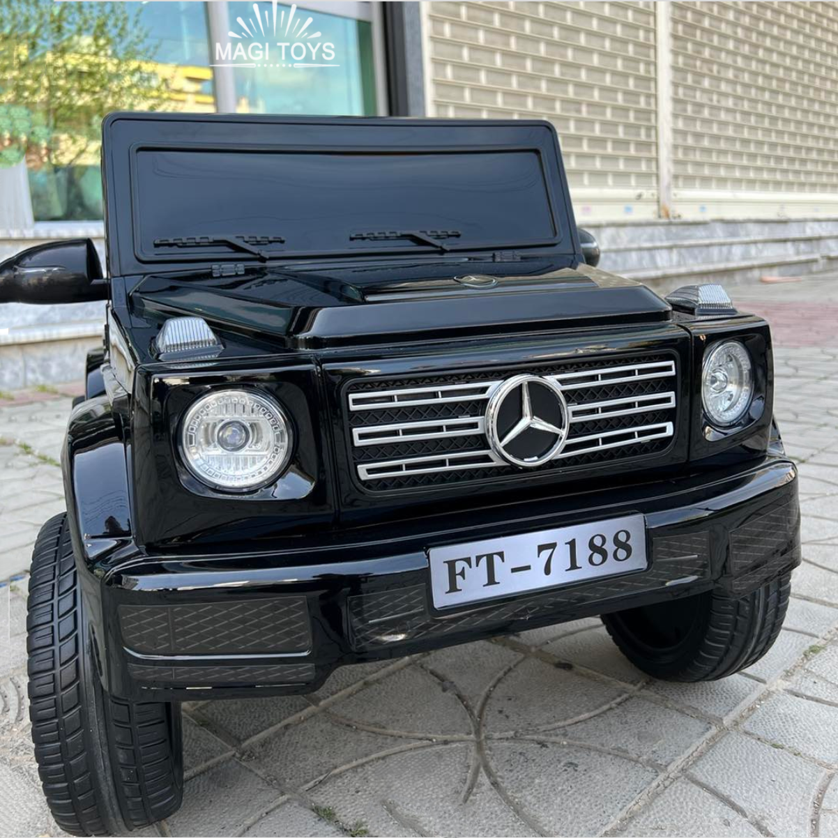 G-Class FT-7188 კაჩუკის საბურავებით/ტყავის სავარძლით - Image 2