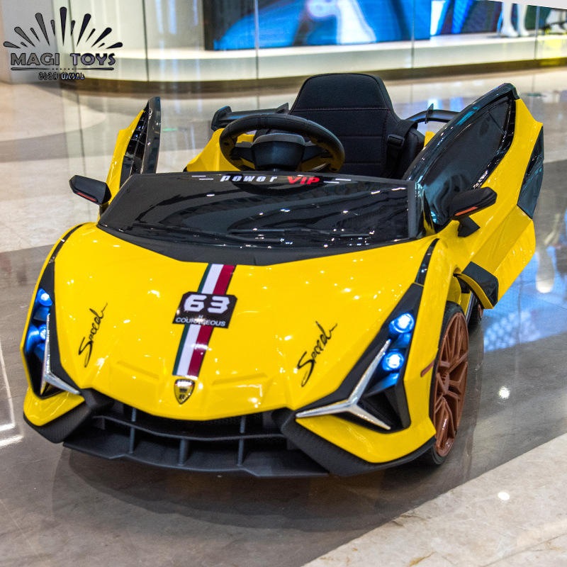 LAMBORGHINE-7188L კაუჩუკის საბურავებით/ტყავის სავაძლით - Image 4